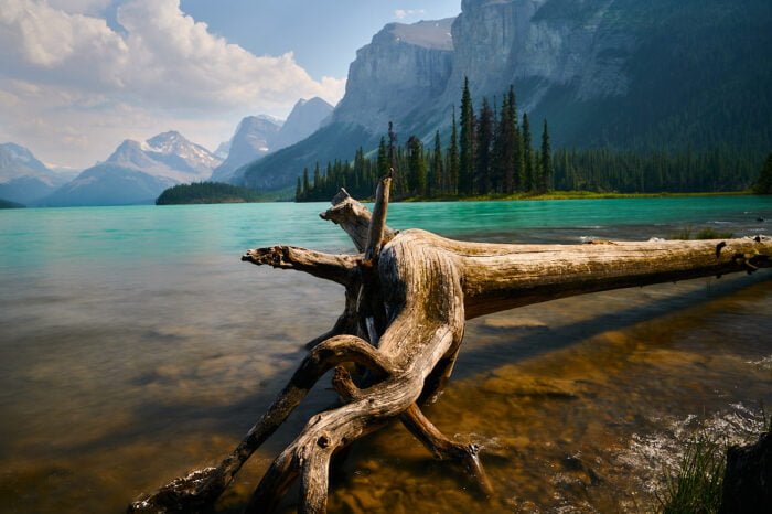 Spirit island maligne lake, jasper, Alberta, Canada