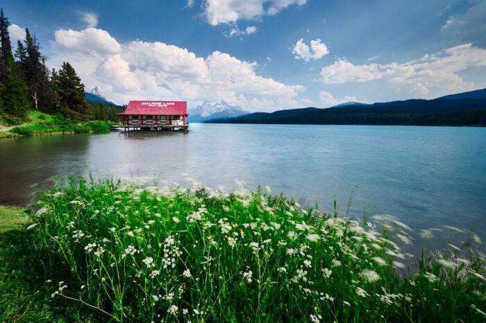 Maligne lake, Jasper, Alberta, Canada
